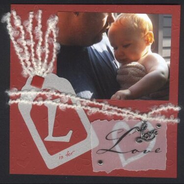 L is for Love 6x6