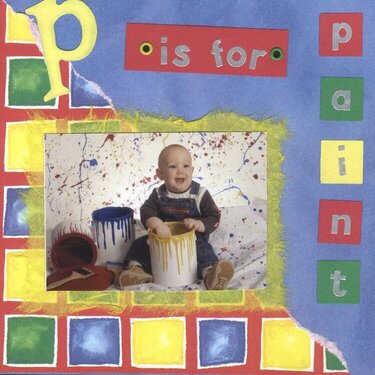 P is for Paint