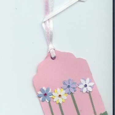 Another flower tag for the Kids swap