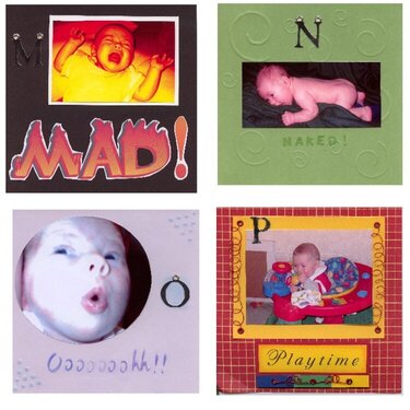 Alphabet album m - p