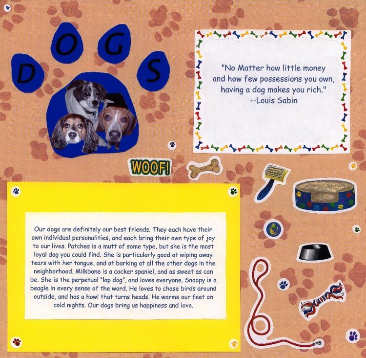 Dogs page 1