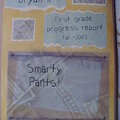 Bryans First grade progress report