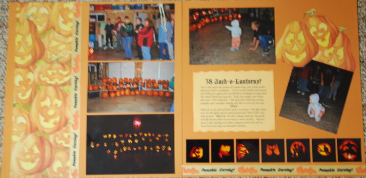 38 Jack o&#039;lanterns (together)