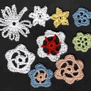 Crochet Flowers 3