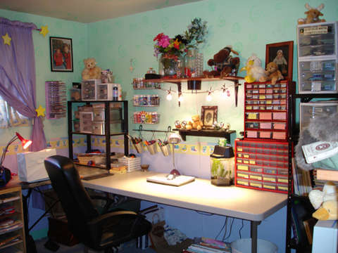 My scrap room (re-organized!!) THIS IS FROM MY OLD HOUSE!!