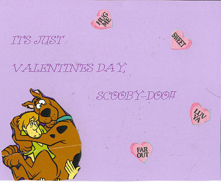 Scooby Doo Valentine