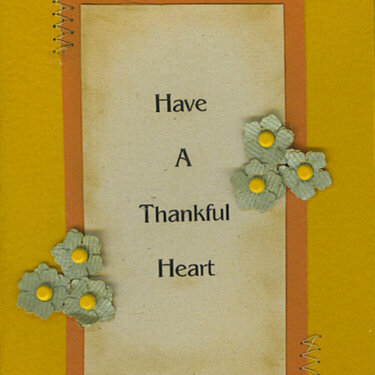 Have a Thankful Heart