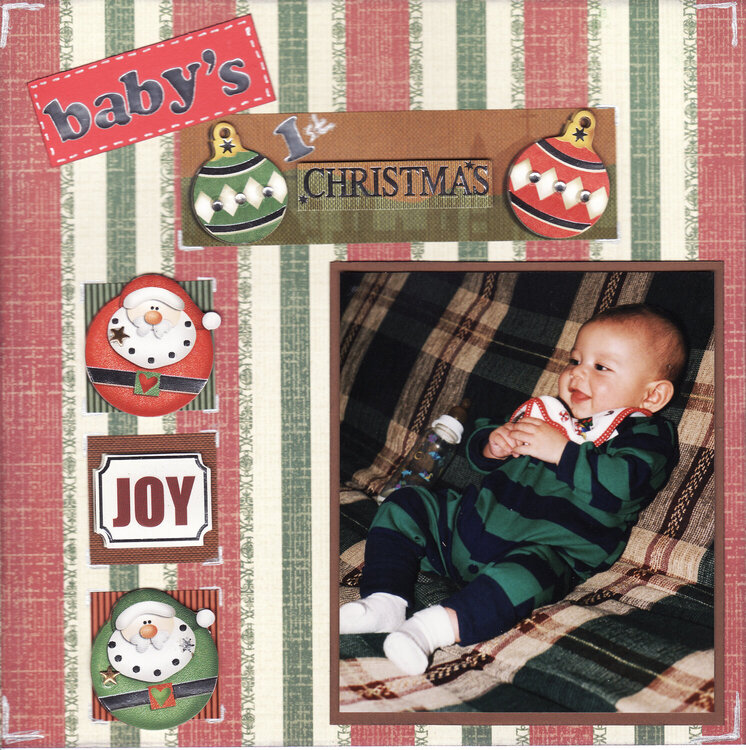 baby&#039;s 1st christmas