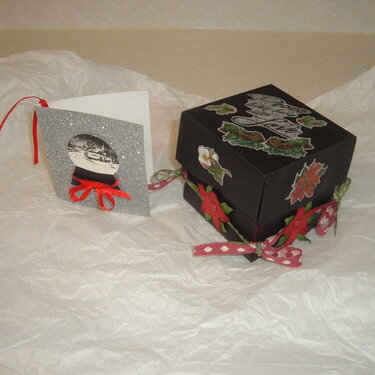 Exploding box that Jenni made for me :)