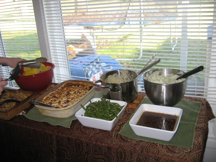 Thanksgiving buffet