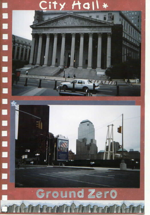 city hall and ground zero