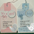 Baby Girl and Boy Tags