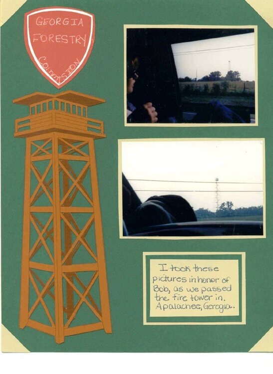 Fire Tower for Bob