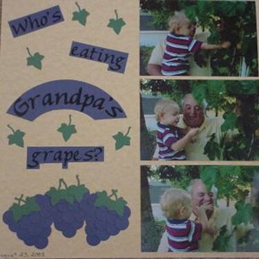 Grandpa&#039;s grapes