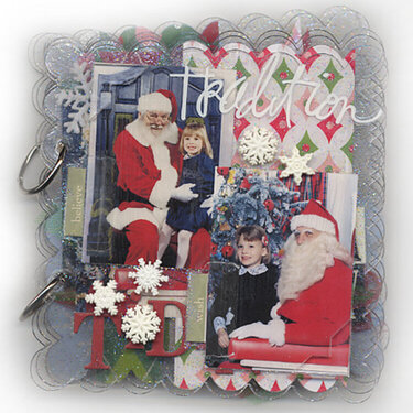 6x6 Christmas Clear Album p.5