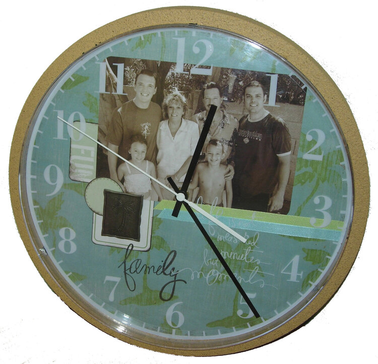 Palm Tree Altered Clock