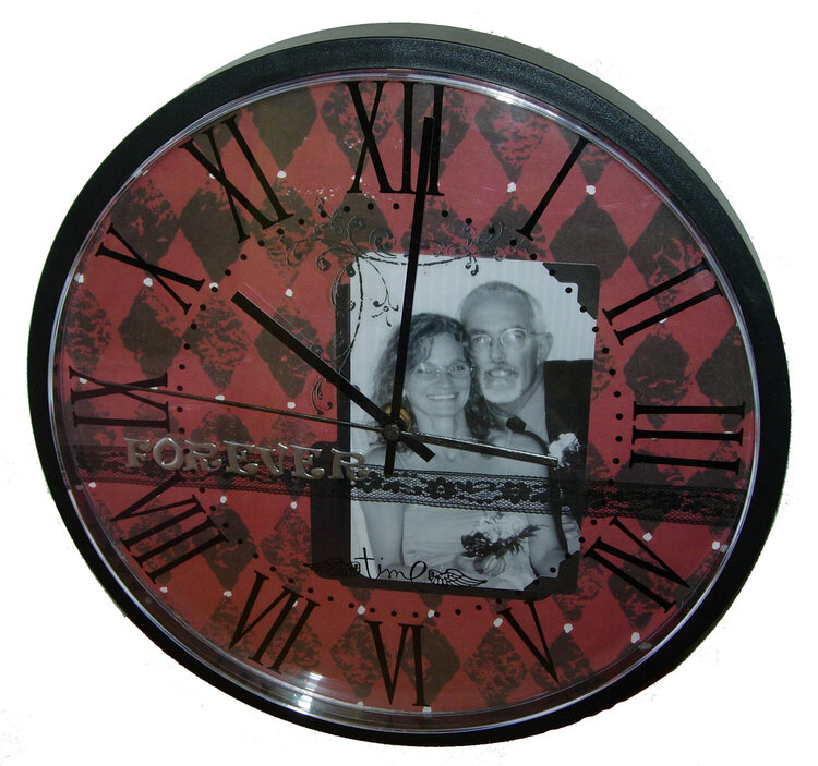 Harlequin Altered Clock