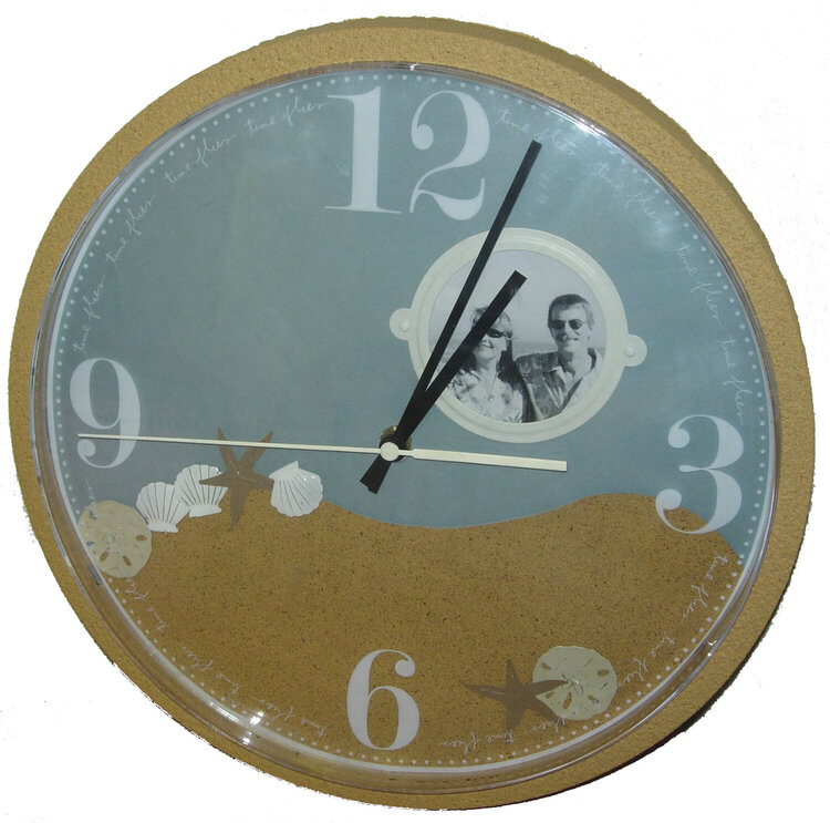 Seaside Altered Clock