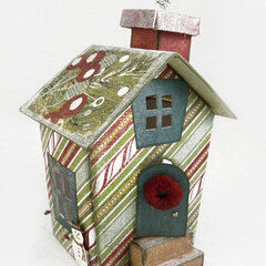 Christmas Themed Doodlebug Mini House