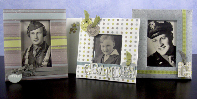 Father&#039;s Day Vintage Photo Frames