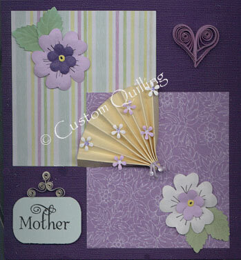 Mother Card Punch Art &amp; Quilling