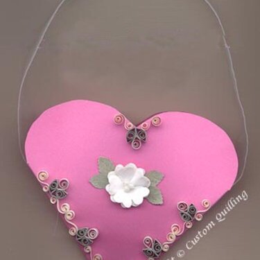 Quilled Pocket Heart