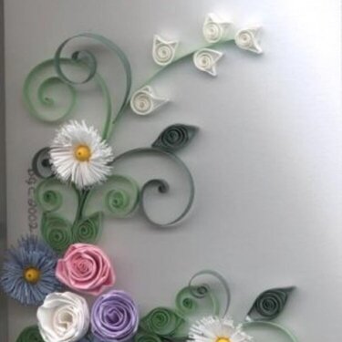 Quilled Spring Roses
