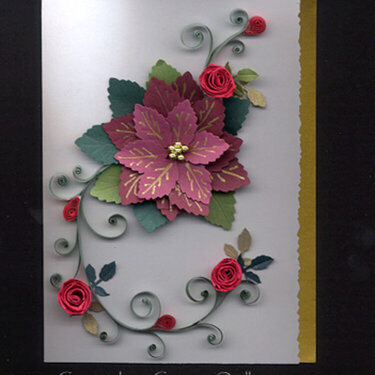 Quilled Holiday Card