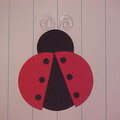 Lady Bug Paper Piecing