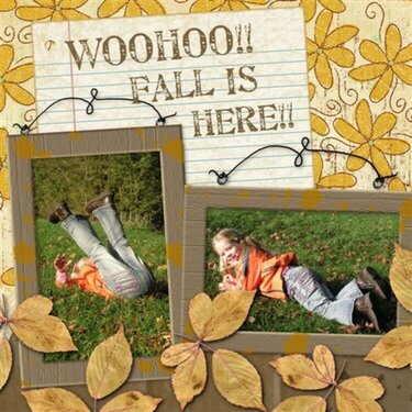 Woohoo!! Fall is here!!