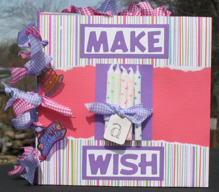 Make A Wish-6x6 Paper Piecing Album