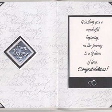 Wedding Card Inside