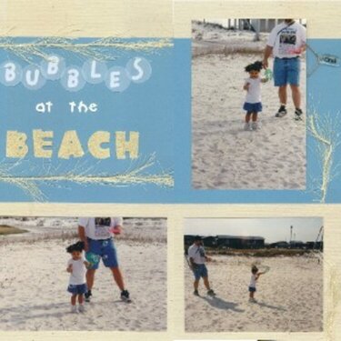 Bubbles on the Beach