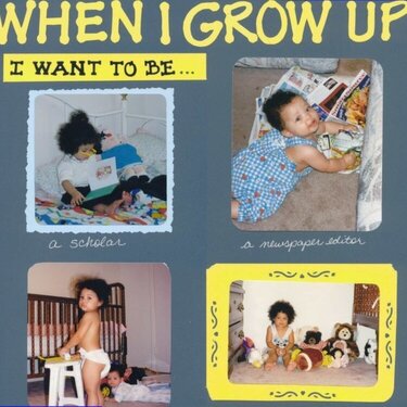 When I grow up...