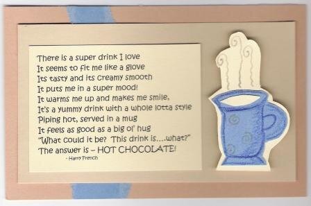 hot cocoa poem