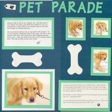 Jackson&#039;s first Pet Parade!