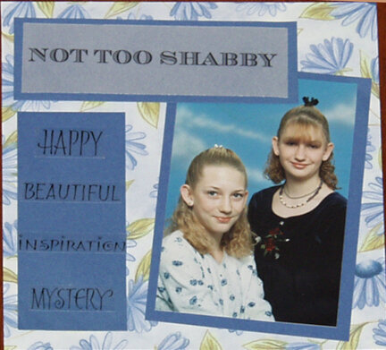 Not Too Shabby 8x8