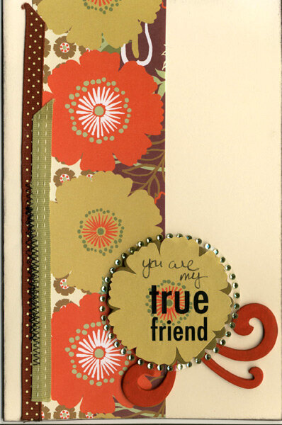 True Friend Card - Cards Magazine December
