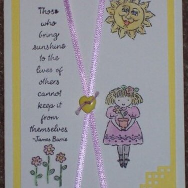 Sunshine Card - Blank Inside