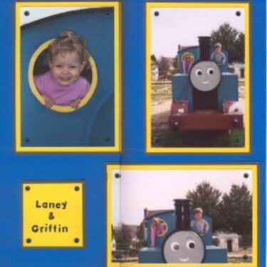 Playing with Thomas the Train