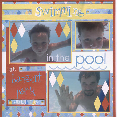 swimming - bangert park