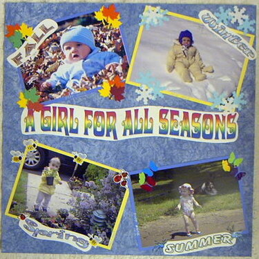 A girl for all seasons
