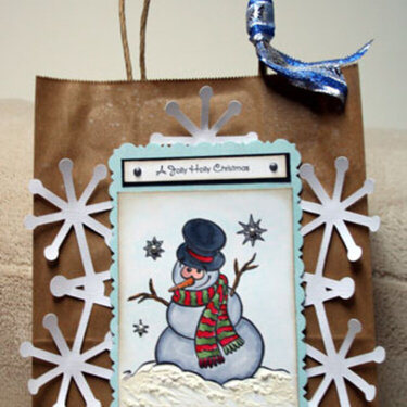 Snowman Gift Bag