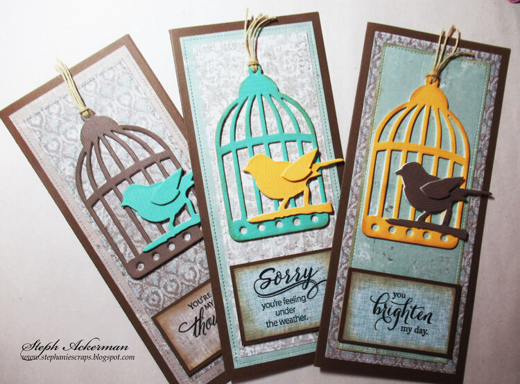 Bird Cage Cards