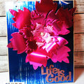 Life is Good Floral Panel