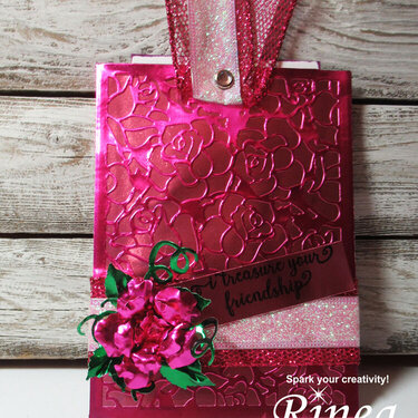 Pretty in Pink Pocket Card