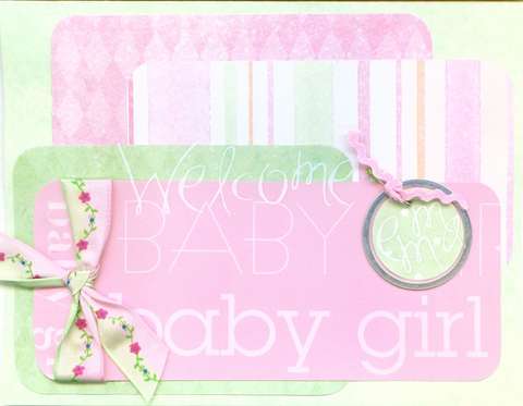 Welcome Baby Emma card