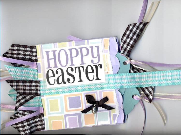Hoppy Easter paper bag album