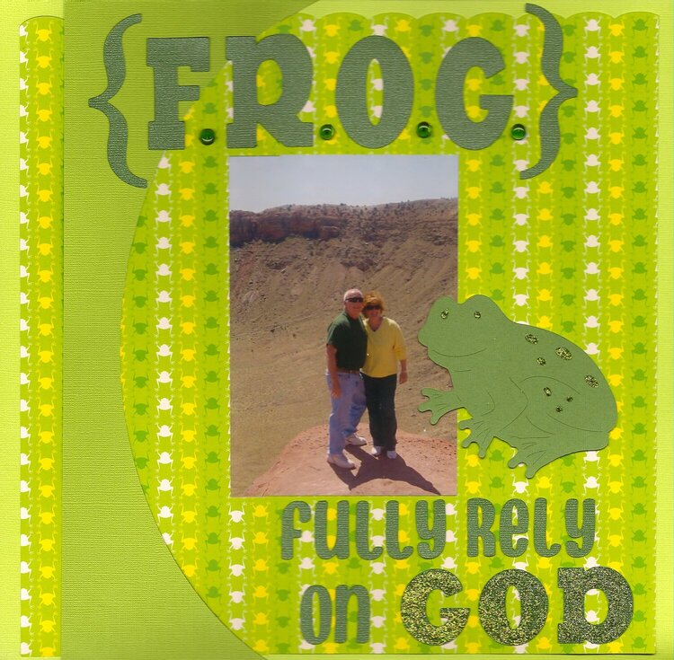 FROG: Fully Rely On God