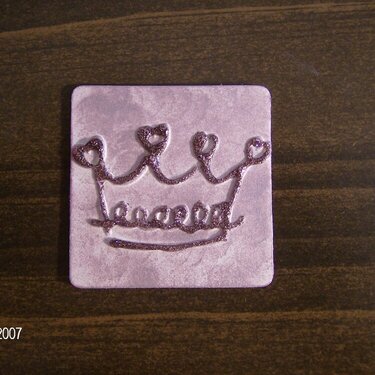 Embossed Crown